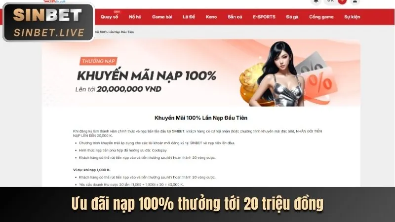 Người chơi tận hưởng các lợi ích tại Typhu88